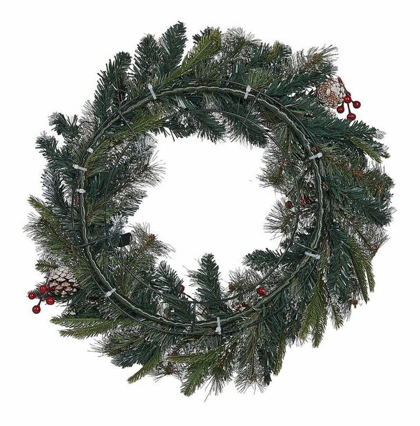 Veniec na dvere ø 60 cm Paiza (zelená)