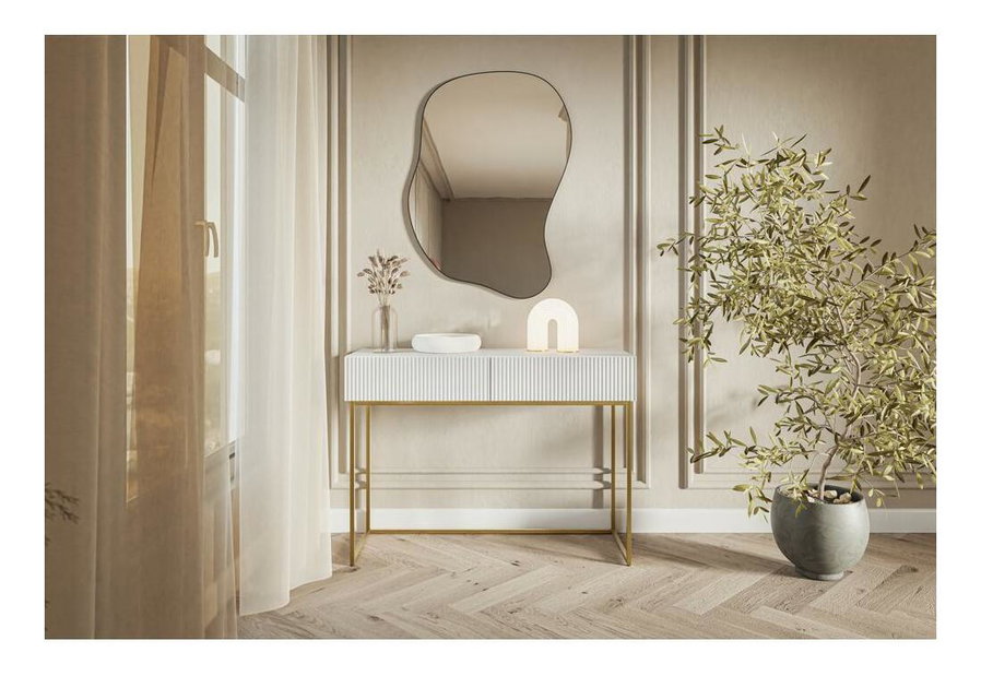 Fésülködőasztal Vertigo V3 (fehér + arany)