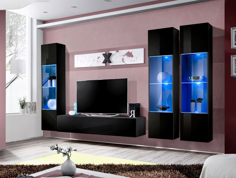 Obývacia stena Aurea 25 ZZ AI C3 (s osvetlením)