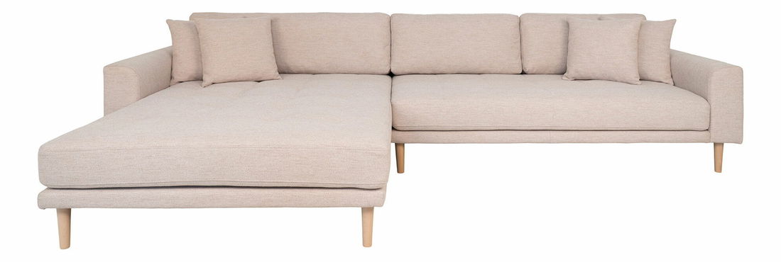 Rohová sedacia súprava (L) Lvaveriaora (piesková)