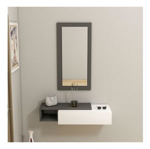 Polica Sepona (antracit + bijela)