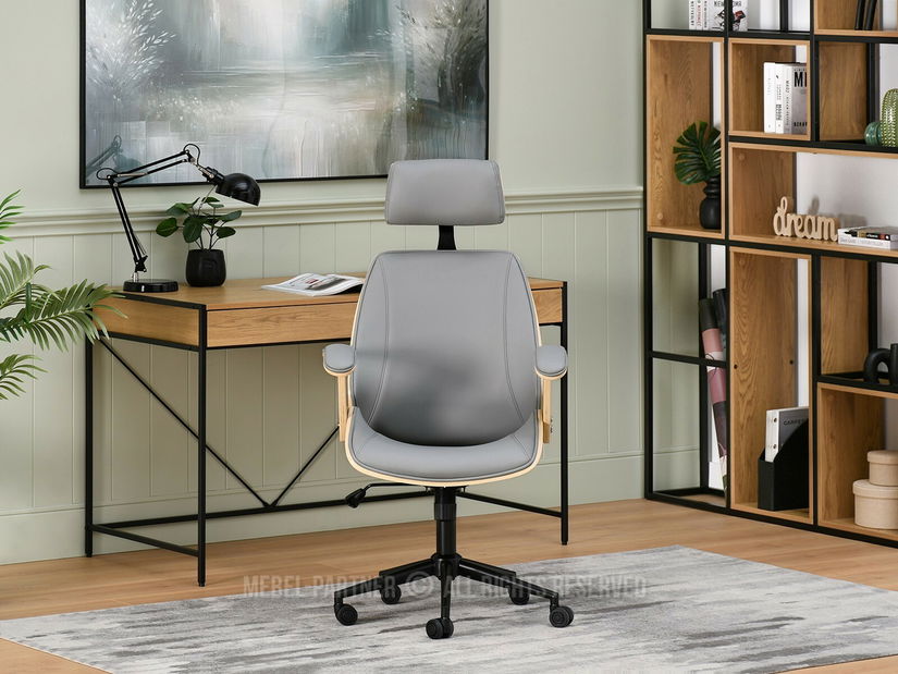 Fotoliu Franc (stejar gri + negru)