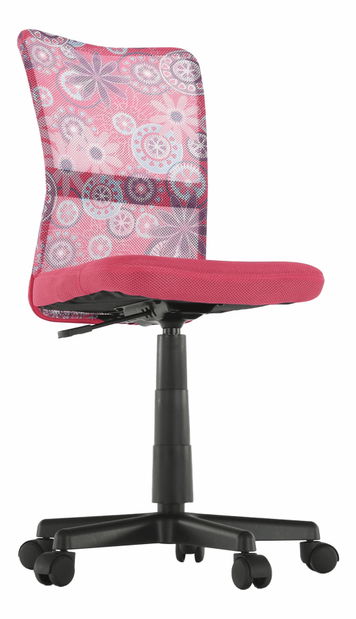 Scaun pivotant pentru copii Gofry (roz) *vânzare