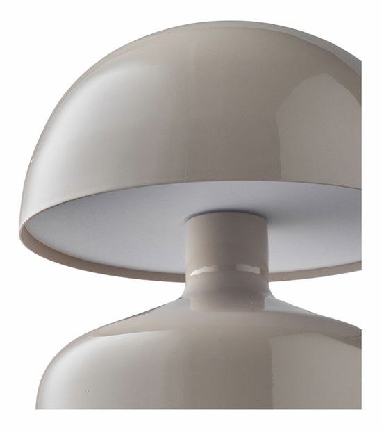 Stolová lampa Asinora (sivá)