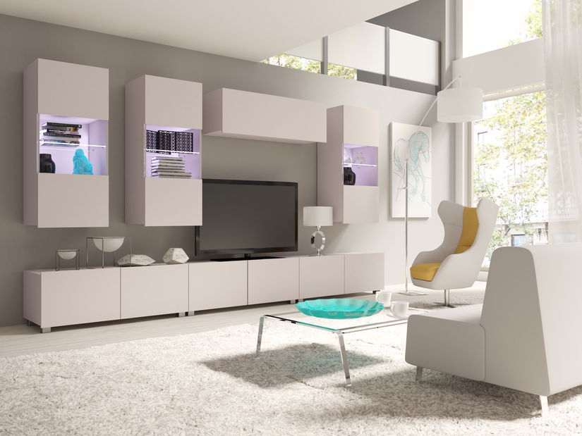 Mobilier living Calabria C5 (cashmere) (fără iluminat)