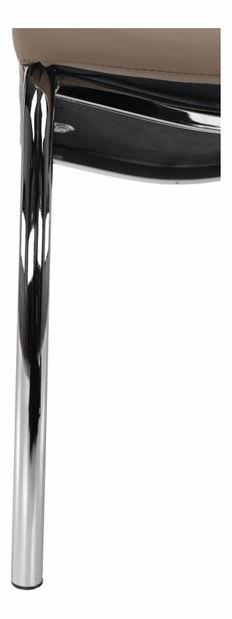 Scaun de sufragerie Gernada new (bej + Crom)