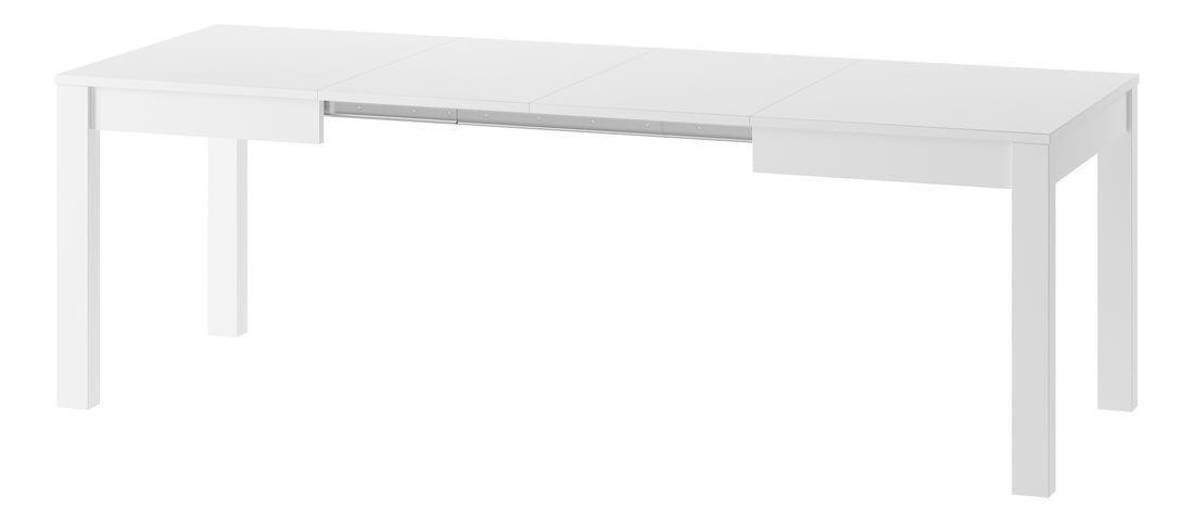 Blagovaonski stol Veltus 2 (bijela) (za 4 do 8 osoba)