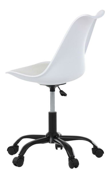 Scaun de birou Kodro (alb)