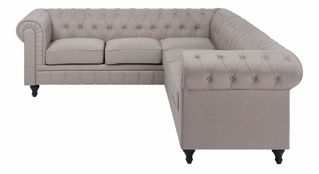 Rohová sedačka Chichester (béžová) (P)