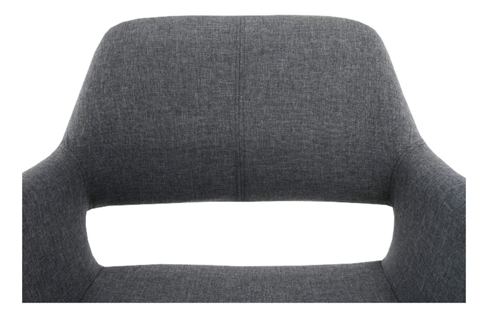 Jedálenská stolička Glorian (tmavosivá)