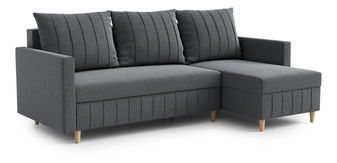 Colțar Filippo (D) (gri închis)