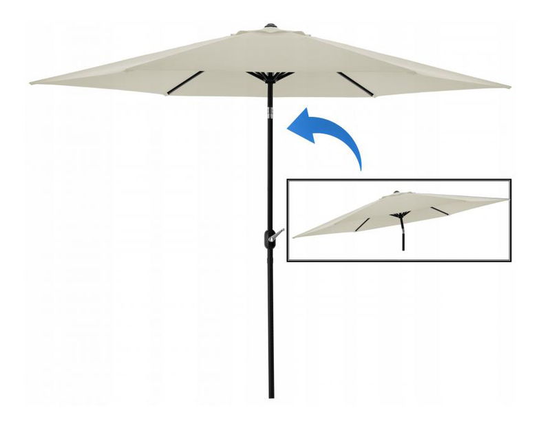 Záhradný slnečník Rona 3 (béžová)