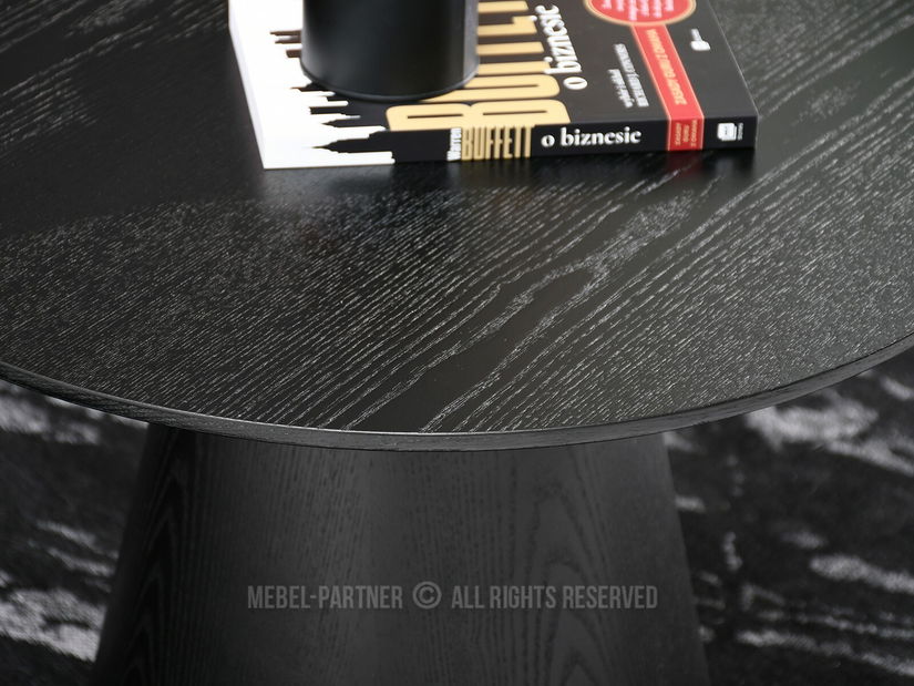 Măsuță de cafea Otava 60 (lemn negru + negru)