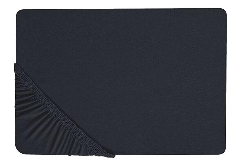 Plahta za krevet 140 x 200 cm Januba (crna)