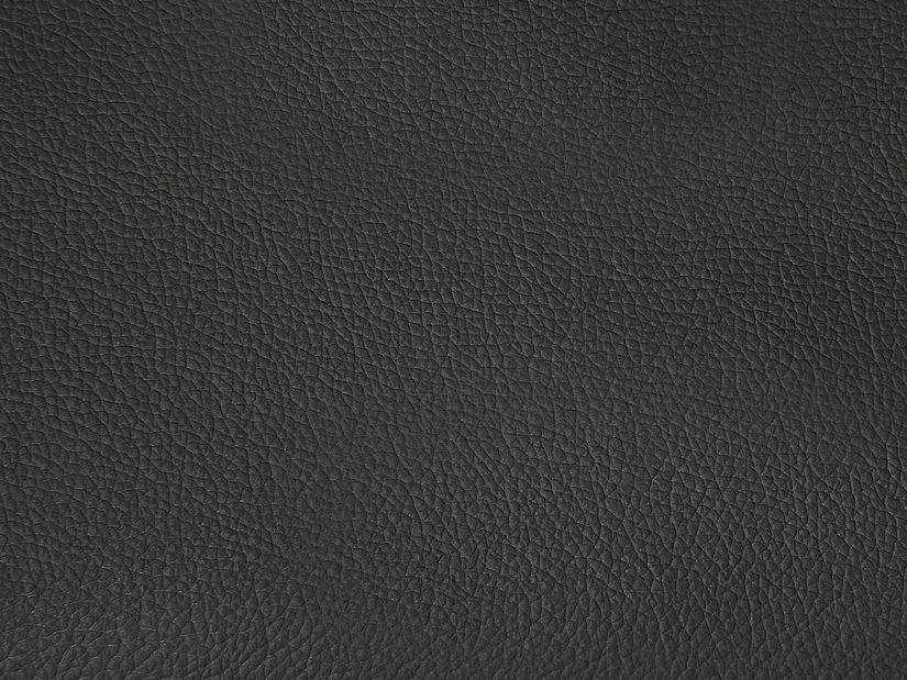 Pat matrimonial 160 cm AVENUE (cu somieră) (negru mat)