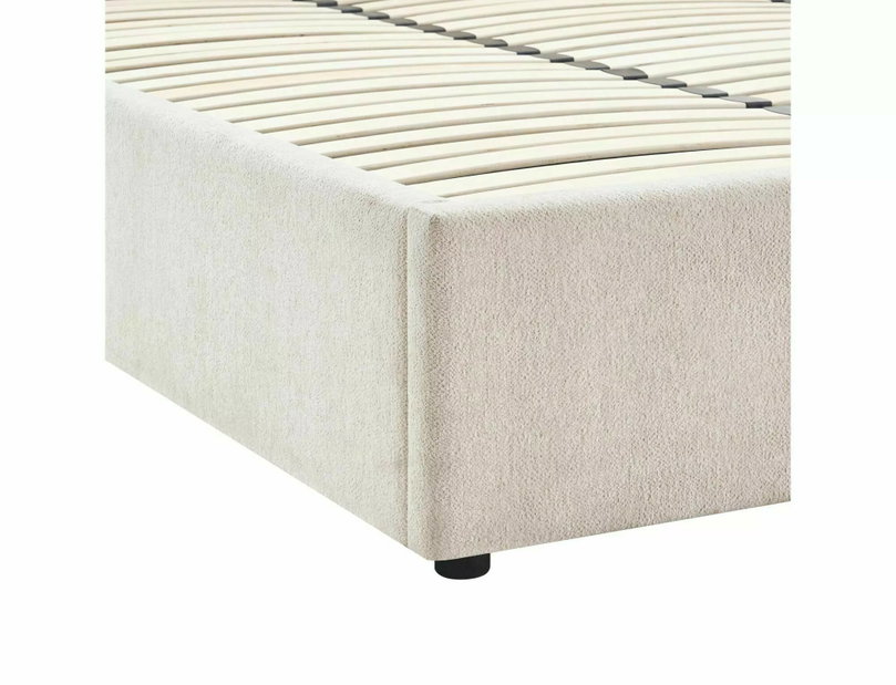 Manželská posteľ 160 cm Lumeso (béžová)