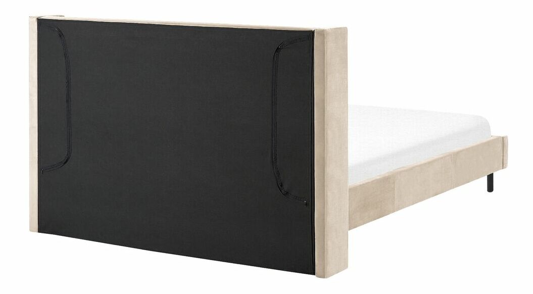 Pat matrimonial 160 cm Vue (bej) (cu somieră)