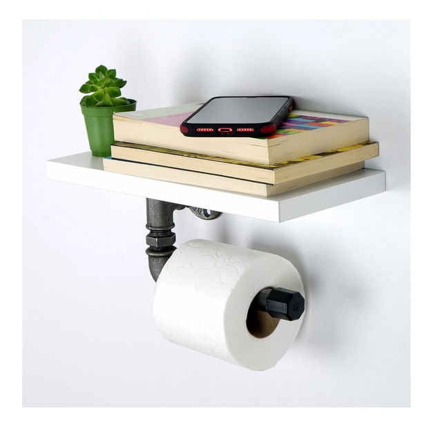 Držač za toaletni papir Nenanu 40 (bijela)