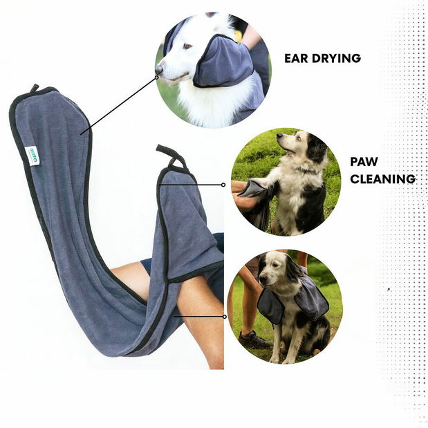Uterák pre psa Pawie (sivá)
