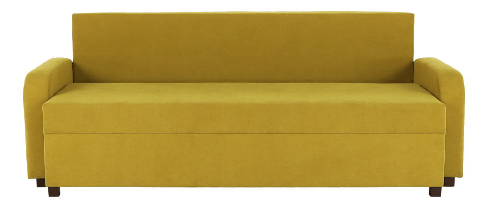 Rozkladacia pohovka Porta (horčicová)