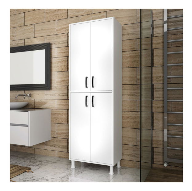 Dulap cu rafturi Maui M4 (Alb) 