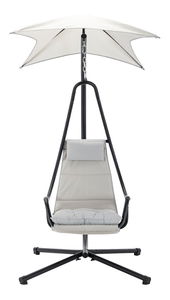 Fotoliu suspendat Slayer (antracit + alb gri)