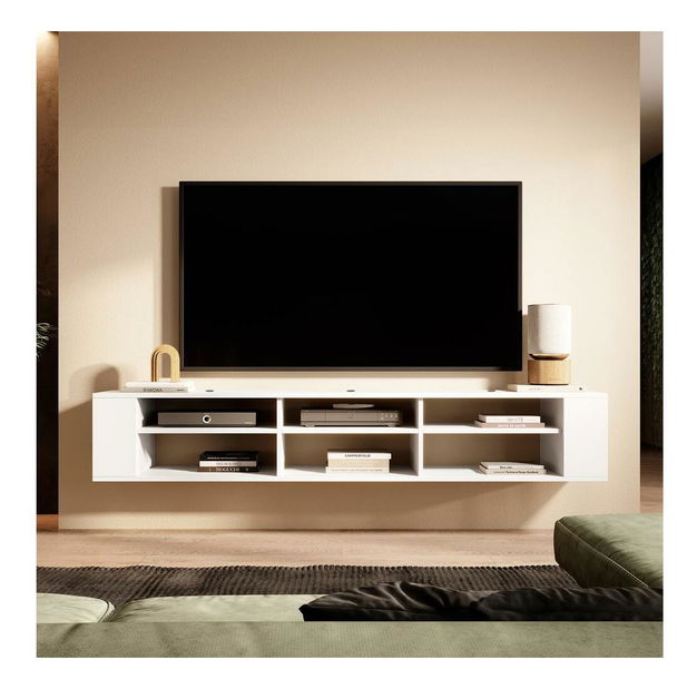 Tv szekrény/asztal Walker 175 (fehér)