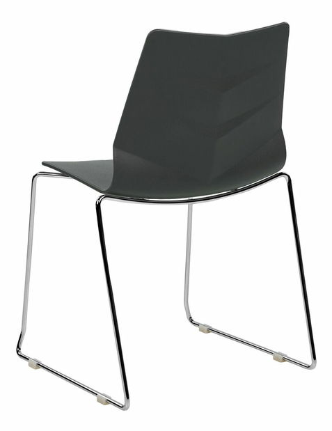 Set 4 ks jedálenských stoličiek Huxley (sivá)