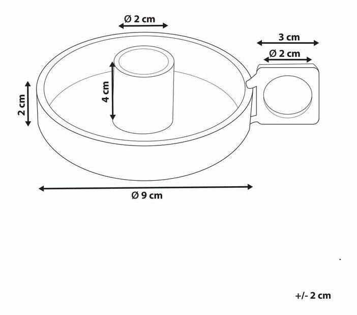 Svietnik Chorie (zelená)