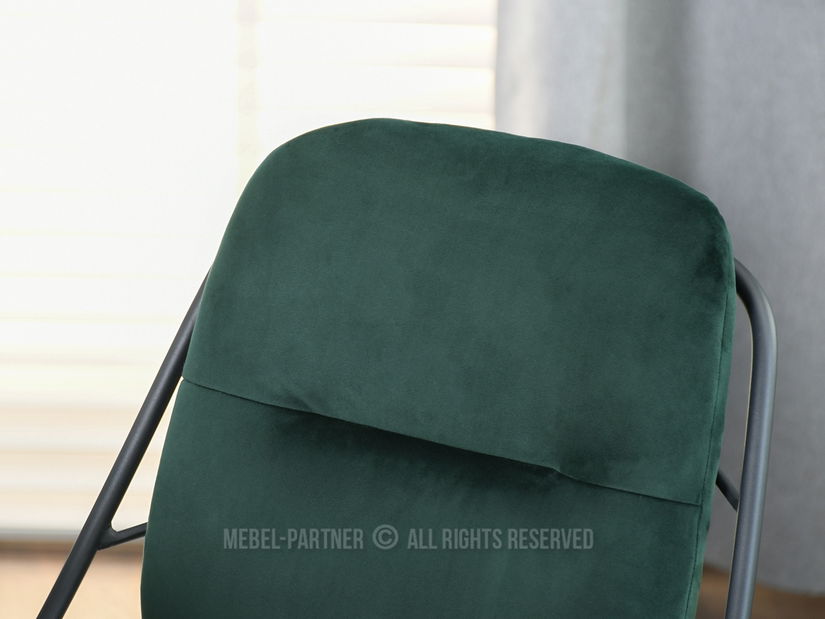 Szék Brooklyn (zöld + fekete)