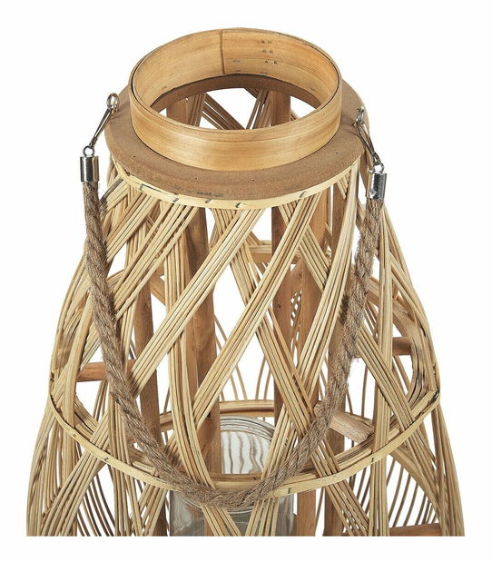 Felinar TUMBA 56 cm (metal) (lemn deschis)