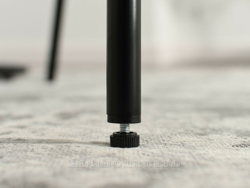 Fotoliu de design Antienos (bej + negru)