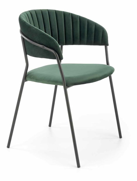 Scaun de sufragerie Koti (Verde închis)