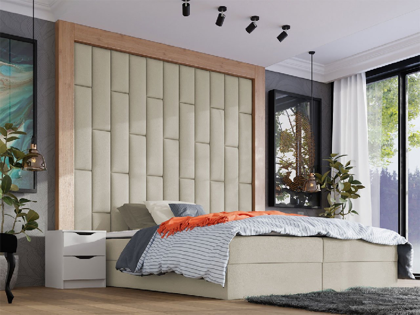 Kárpitozott fali panel Pazara 40x20 (manila 02)