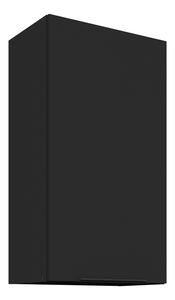Horná kuchynská skrinka Sienla 50 G 90 1F (čierna matná)