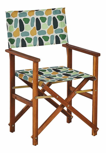 Set 2 buc șezlong de grădină cu perne suplimentare Ciala (multicolor)