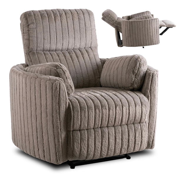 Fotoliu reglabil Reunirse (gri) 