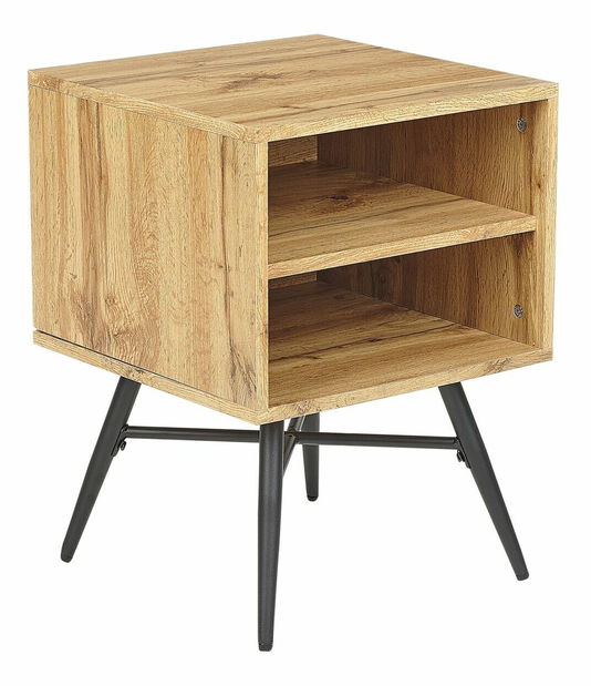 Éjjeliszekrény Lubza 1 (világos fa)