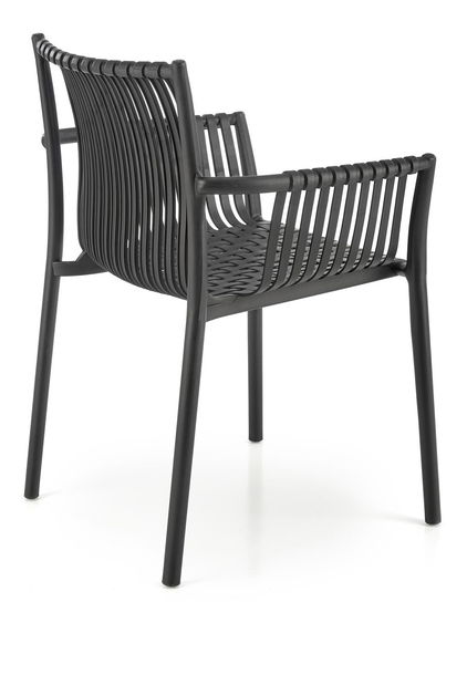 Scaun de grădină Karma K492 (negru)