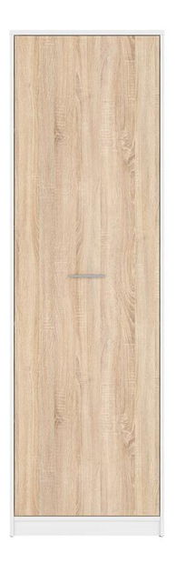 Ormar s policama Nepo Plus 22 (bijela + hrast sonoma) 