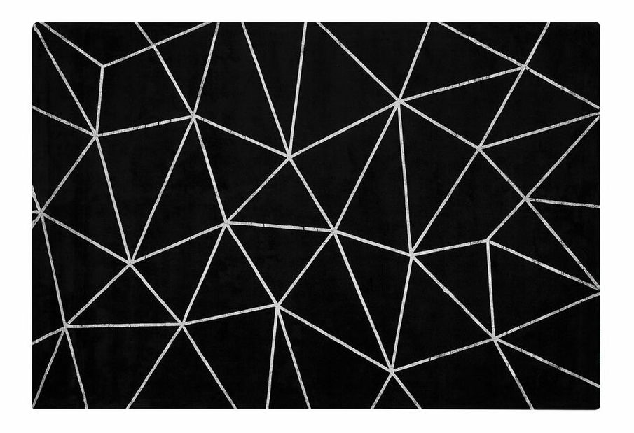 Tepih 160x230 cm HAZVE (tkanina) (crna)