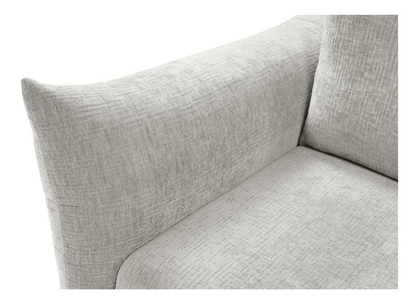 Háromszemélyes kanapé Cinderella (szürke + fekete) 