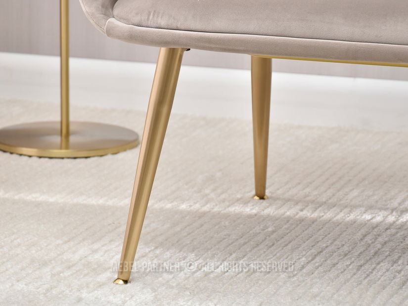 Kanapé Osmol S (bézs + fekete)