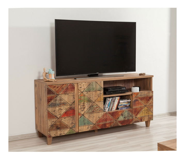 Masă TV/Dulap Merina 756 (Pin atlantic)