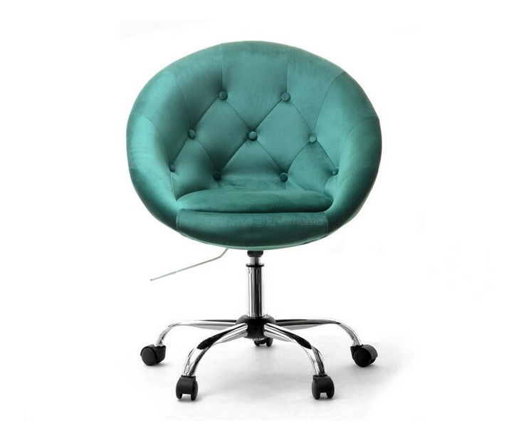 Fotel Lush 4 (zöld + króm)