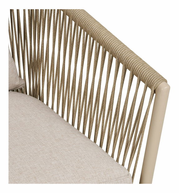 Záhradná stolička Seravina (piesková)