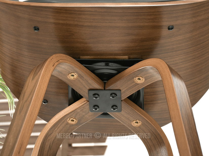 Scaun bar Elynah 75 (negru)