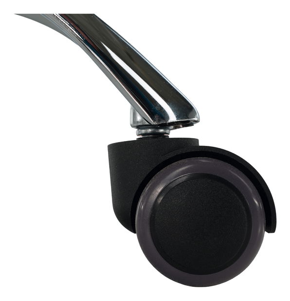 Uredska fotelja Siegen (plava + krom)