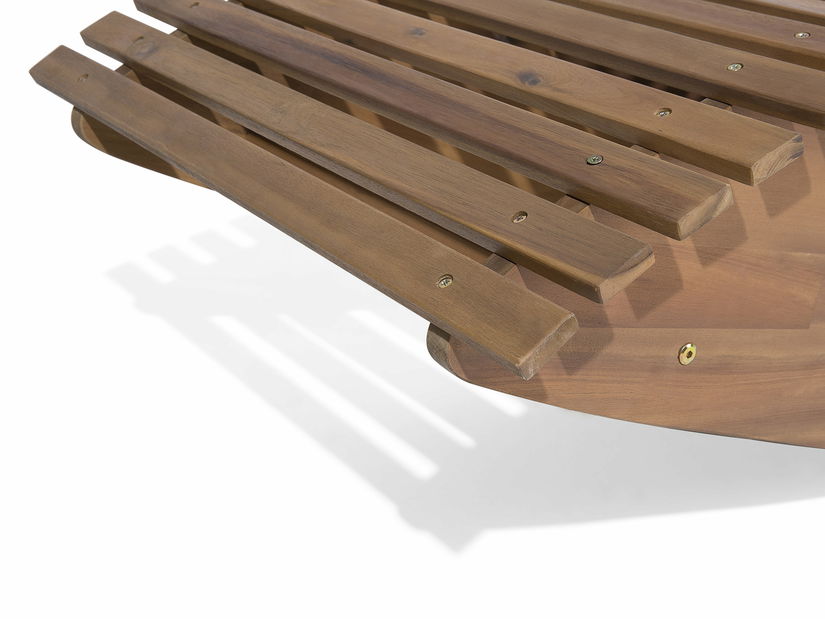 Vrtna ležaljka Brest (tamno siva)