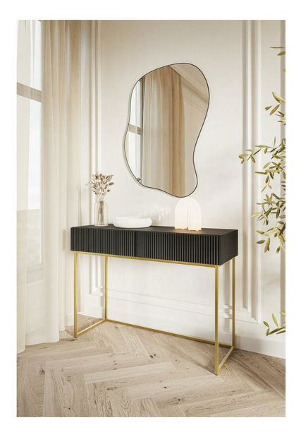 Toaletni stolić Vertigo V3 (crna + zlatna)